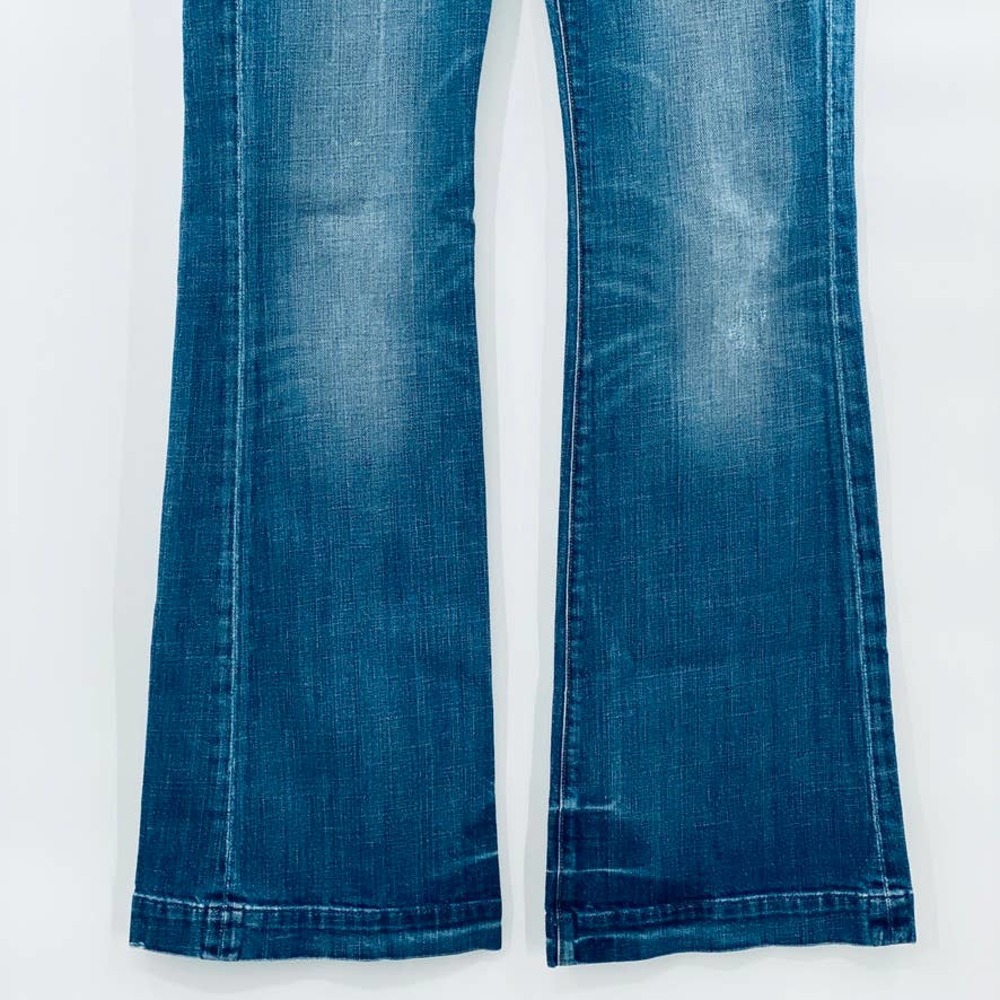 COH Citizens of Humanity Medium Wash Low Waist Full Leg Jeans Faye #003 Size 29 - Picture 5 of 12